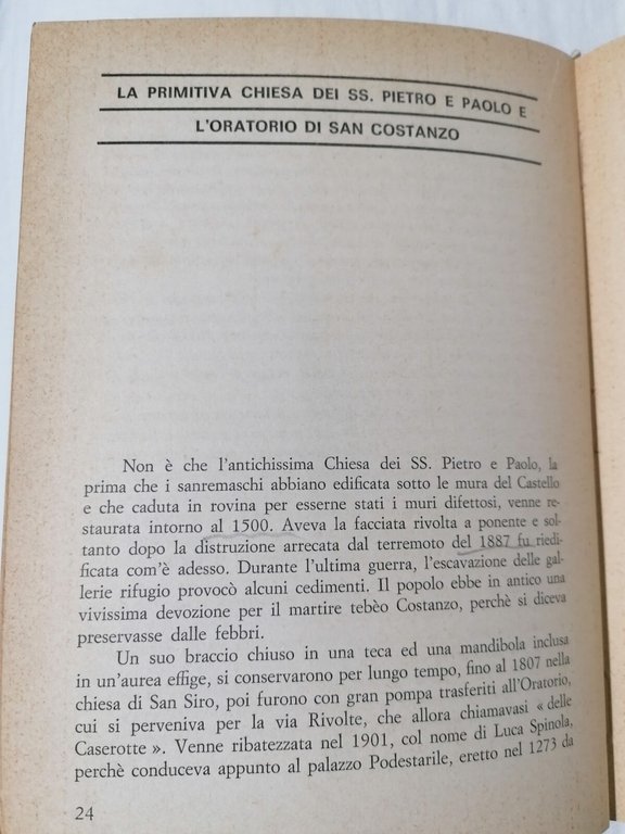 Chiese Antiche Di Sanremo Libro Giuseppe Ferrari Cenni Storici Anche …