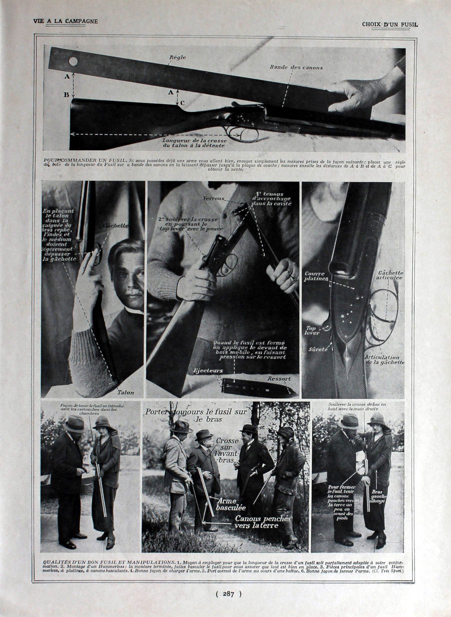 Choix d'un fusil. Immagine 1926 | Immagine principale