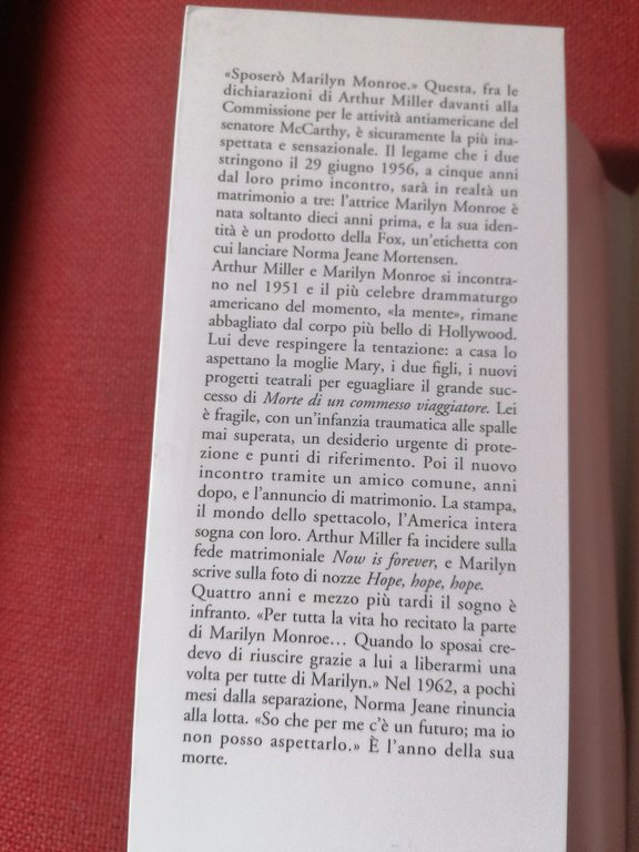 Christa Maerker Marilyn Monroe e Arthur Miller - Libro Pratiche …