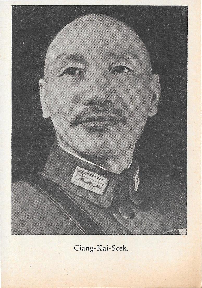 Ciang-Kai-Scek. Stampa 1934 | Immagine principale