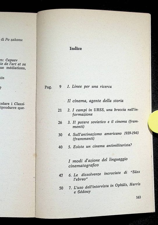 Cinema e Storia. Linee per una Ricerca