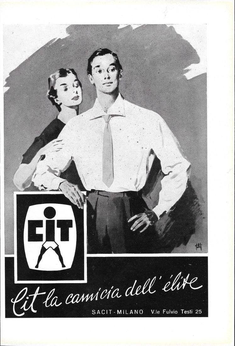 Cit la camicia dell'elite. Advertising 1960 | Immagine principale