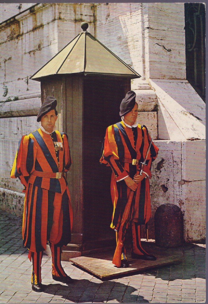 Città del Vaticano. Guardie Svizzere. Non viaggiata | Immagine principale