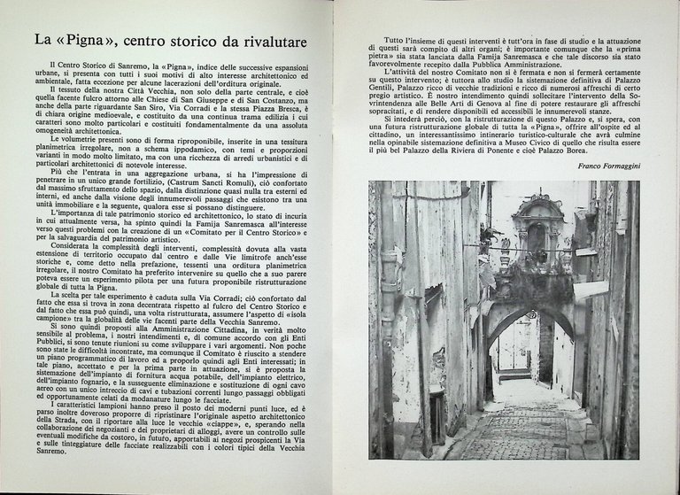 Civitas Sancti Romuli 1977 Libro Famija Sanremasca Storia Dialetto Sanremo