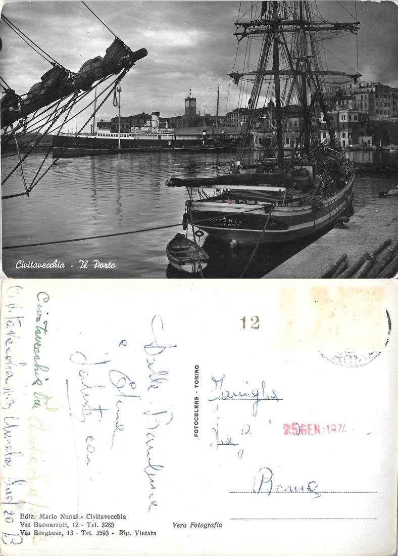 Civitavecchia. Il Porto. Viaggiata | Immagine principale