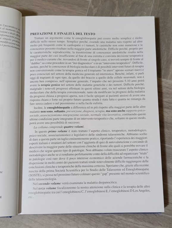 Clinica e Terapia della Talassemia