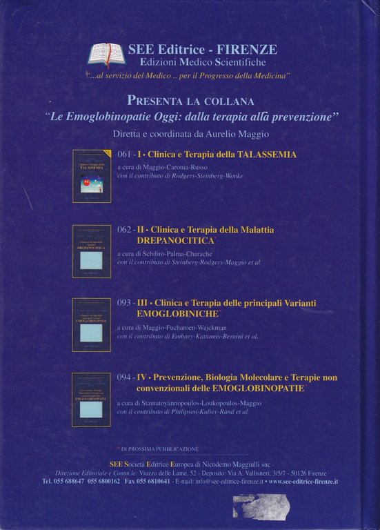 Clinica e Terapia della Talassemia
