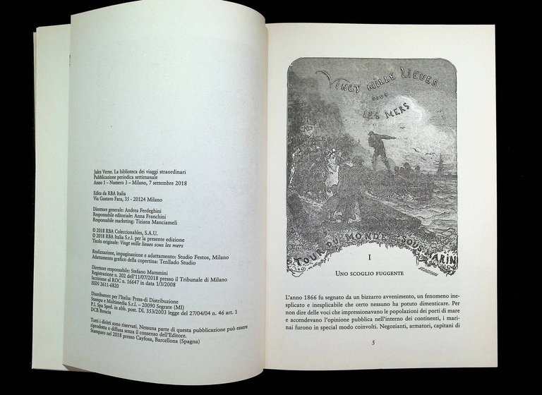 Collezione Jules Verne: Ventimila leghe sotto i mari