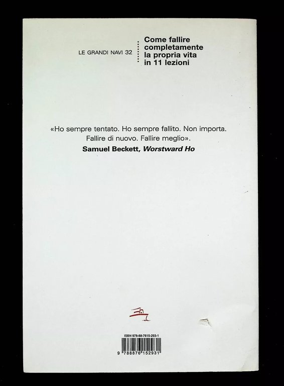 Come Fallire Completamente La Propria Vita 11 Lezioni Libro Noguez …