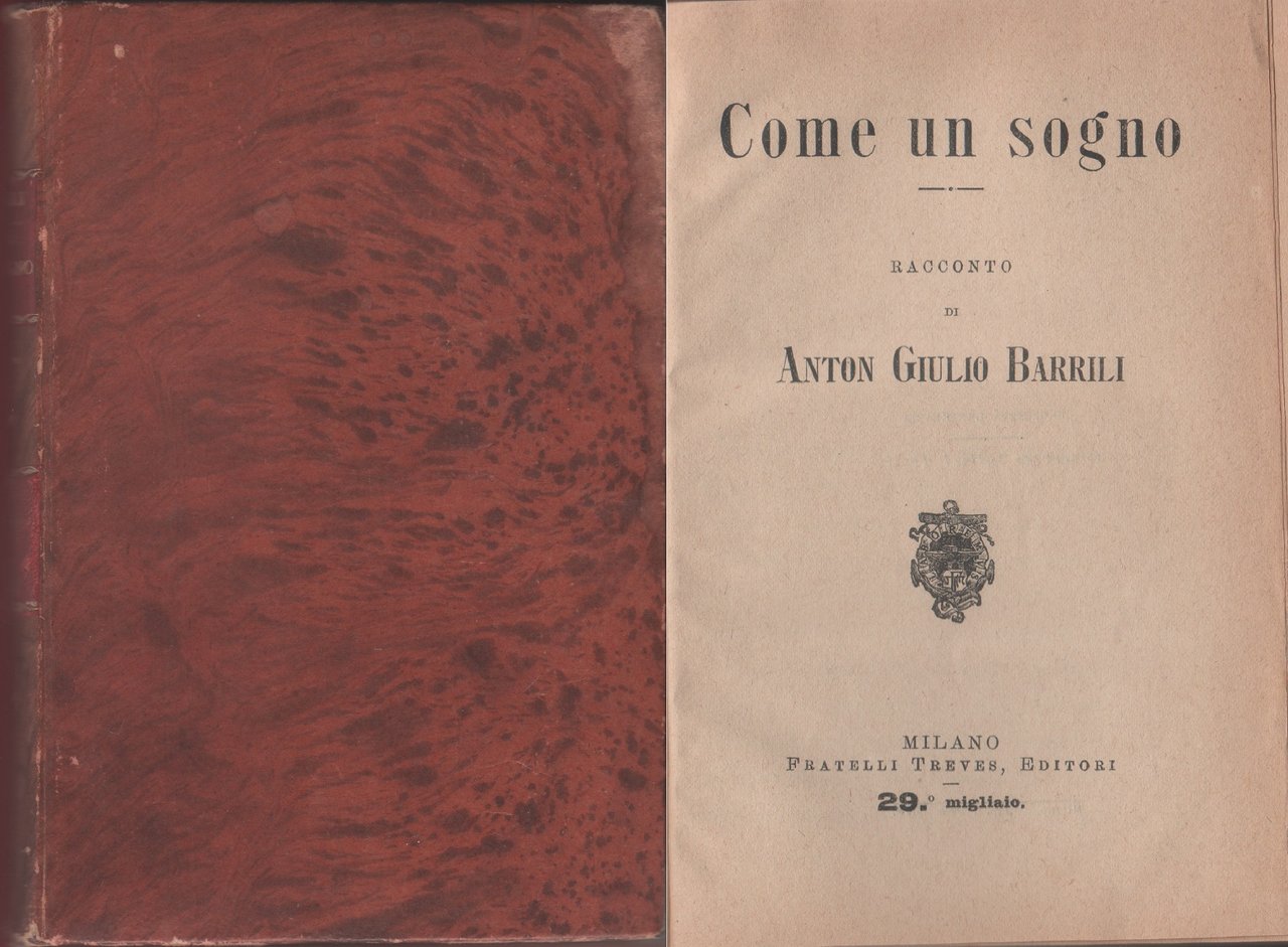 Come un sogno - Anton Giulio Barrili | Immagine principale