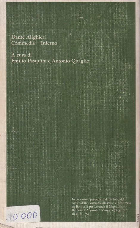 Commedia - Inferno (I Grandi Libri)