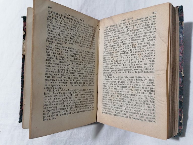 Commentari Di Giulio Cesare Guerra Gallica Libro Antico Ugoni Guigoni …