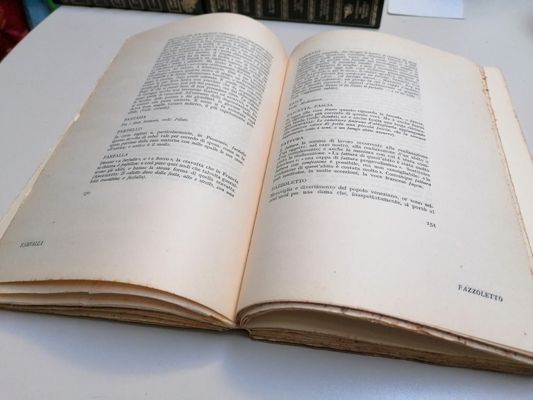 Commentario Dizionario Italiano Della Moda Libro Cesare Meano 1^ Edizione …