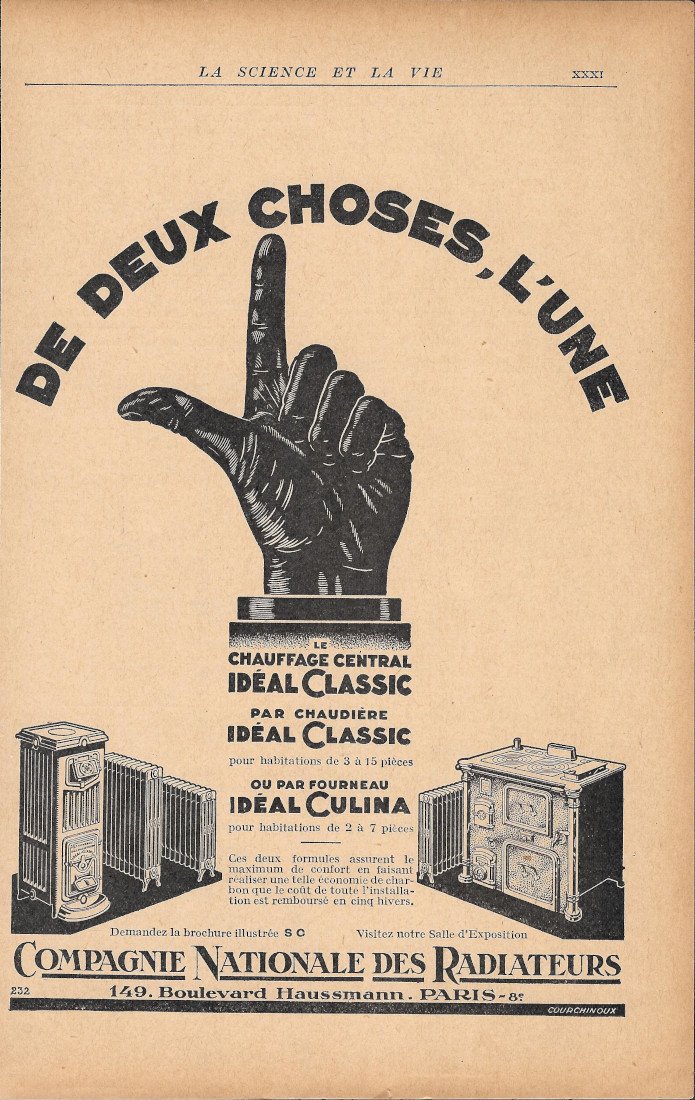 Compagnie Nationale des Radiateursr - Advertising 1930 | Immagine principale