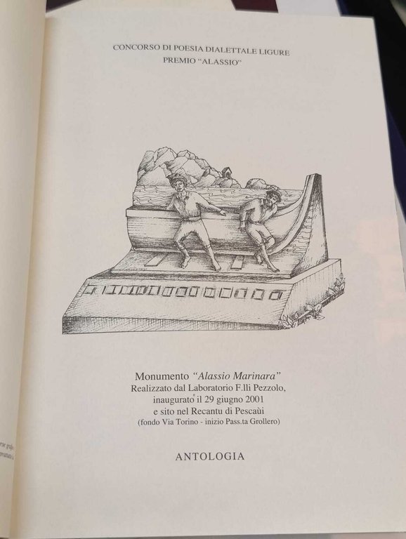 Concorso di Poesia Dialettale Ligure. Premio Alassio. Antologia | Immagine Gallery 4