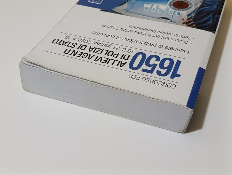 Concorso per 1650 allievi agenti di Polizia di Stato (G.U. …