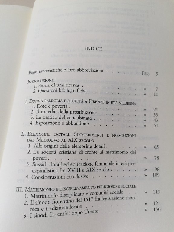 Condurre a Onore Famiglia Matrimonio Assistenza Dotale Firenze Leuzzi Olschki