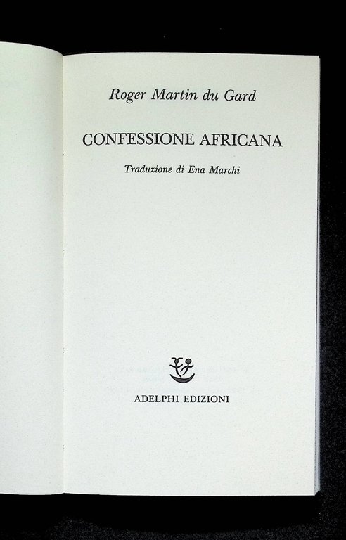 Confessione africana