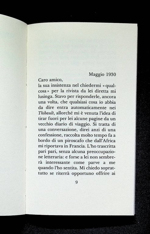 Confessione africana