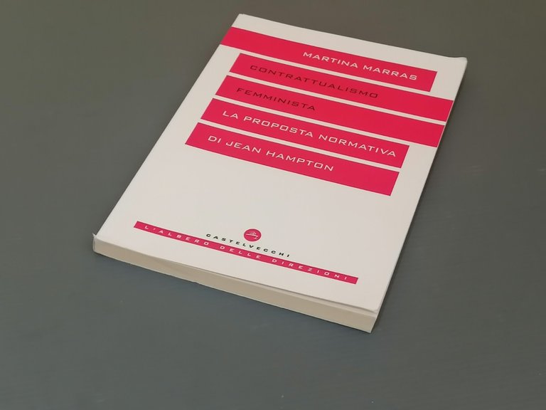 Contrattualismo Femminista Libro Martina Marras Hampton Castelvecchi 2022