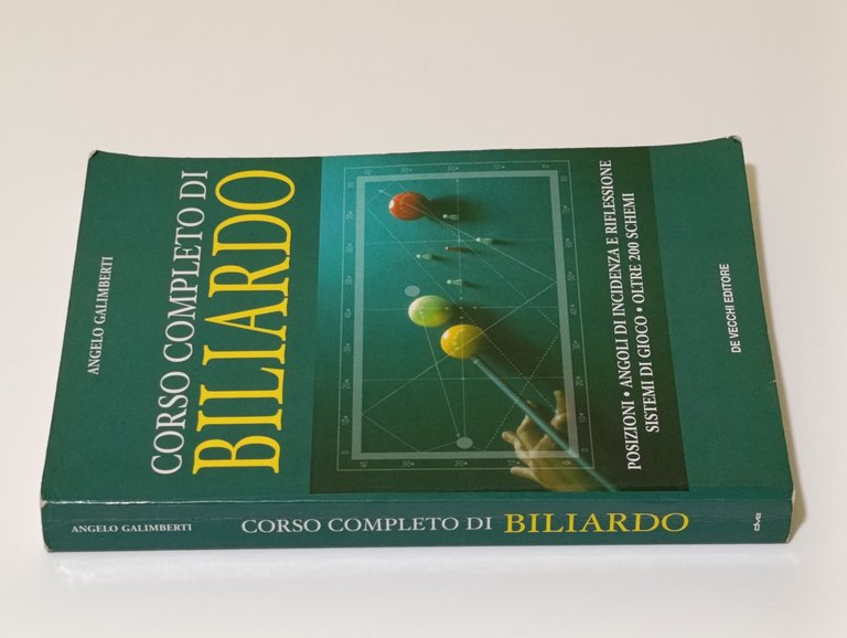 Corso completo di biliardo. Posizioni, angoli di incidenza e riflessione …