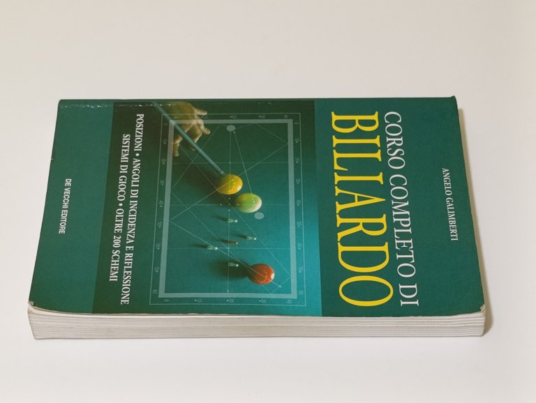 Corso completo di biliardo. Posizioni, angoli di incidenza e riflessione …