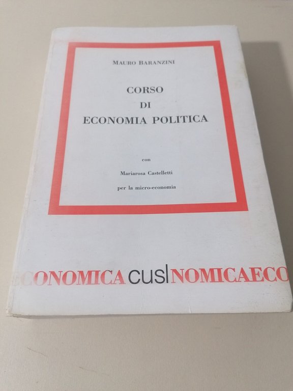 Corso Di Economia Politica | Immagine Gallery 10