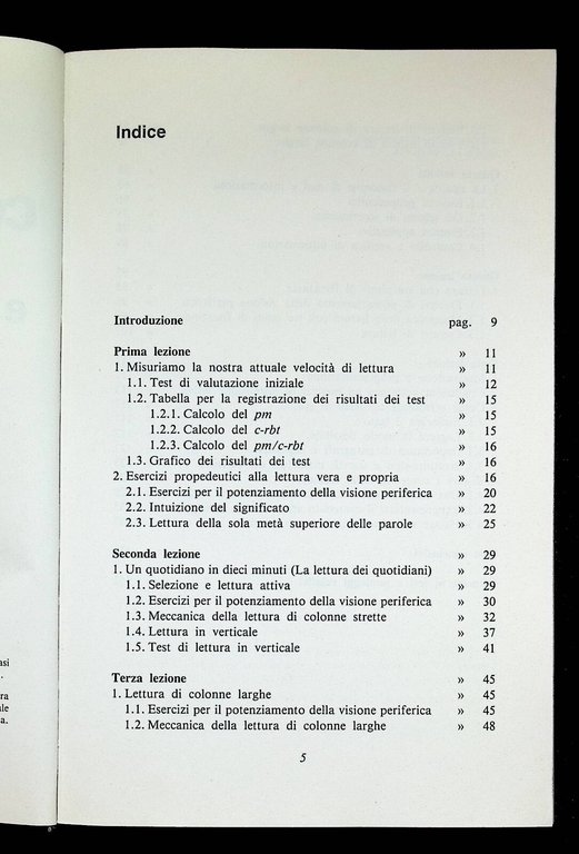 Corso di Lettura Rapida e di Metodologia di Studio Libro …