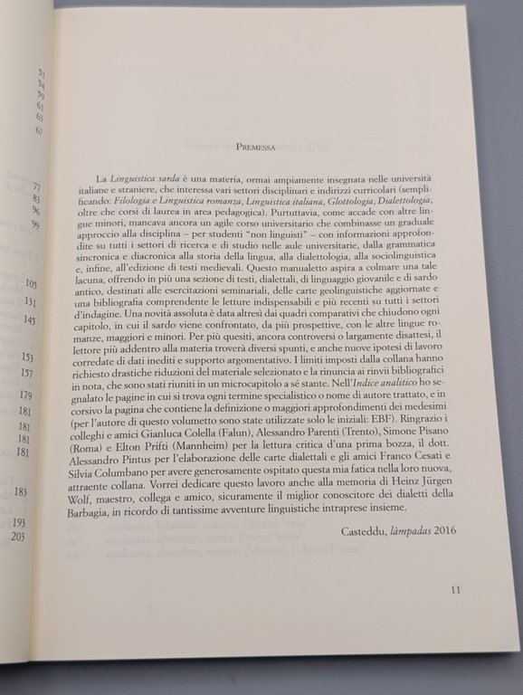 Corso di linguistica sarda e romanza