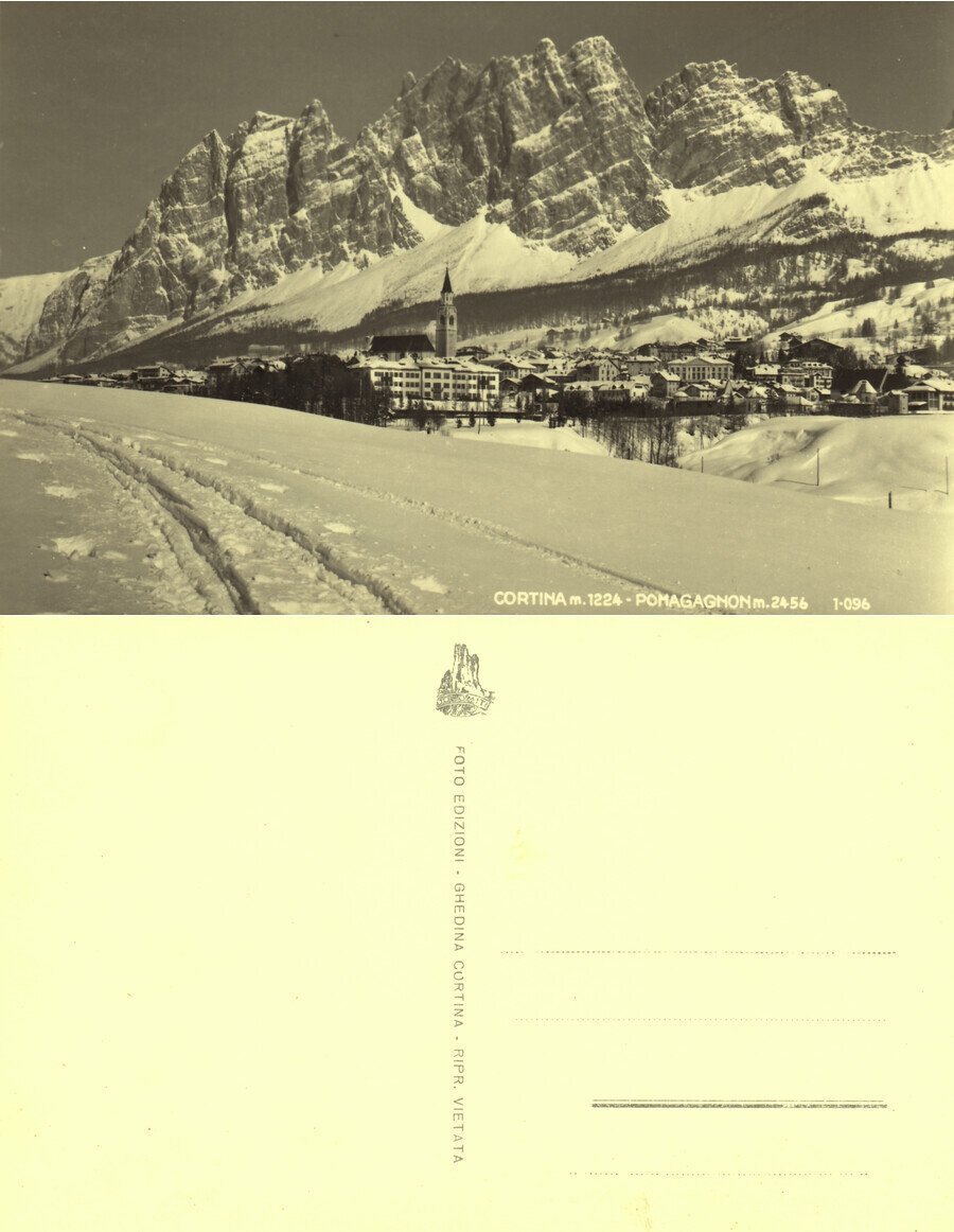 Cortina. Pomagagnon. Non viaggiata. Ed. Ghedina | Immagine principale