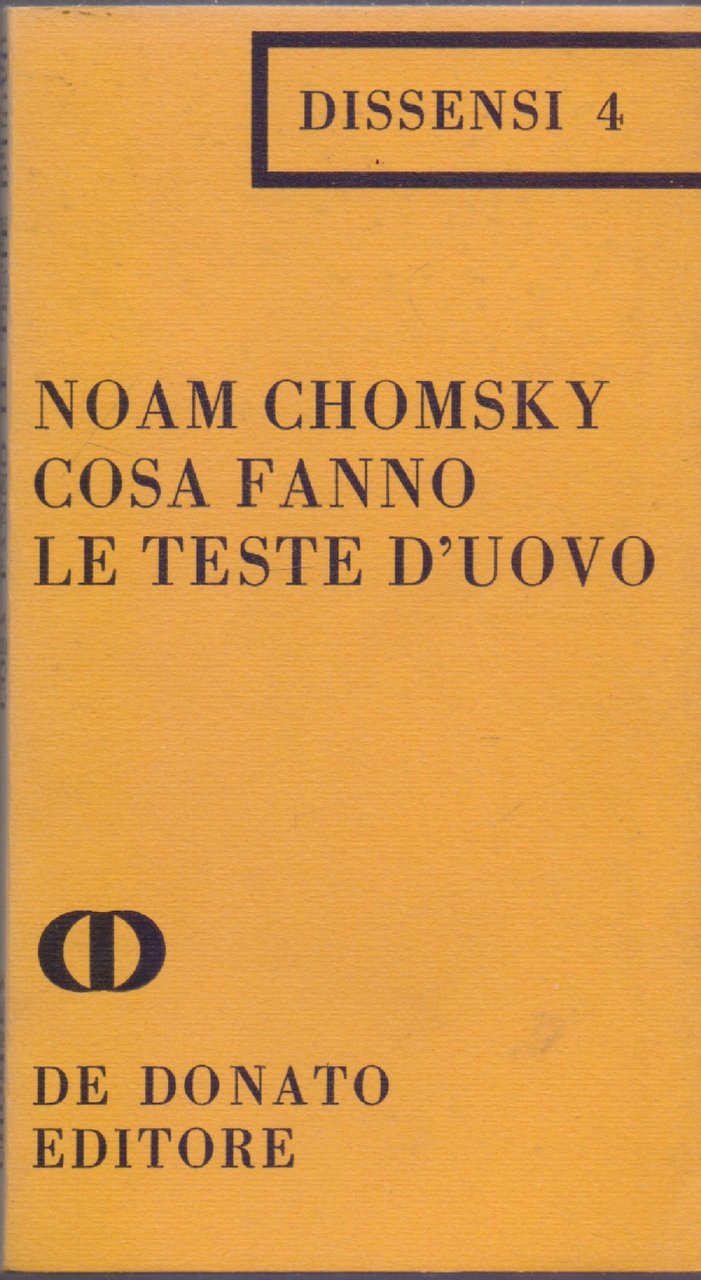 Cosa fanno le teste d'uovo - Noam Chomsky | Immagine principale