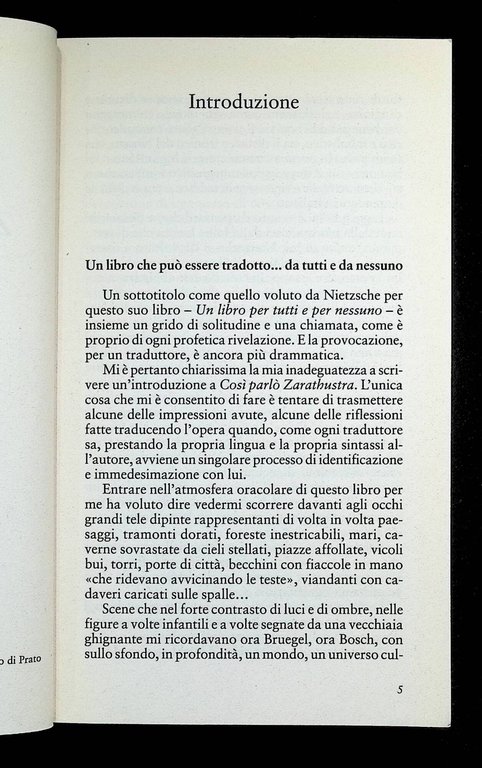 Così parlò Zarathustra