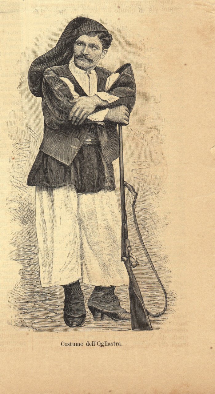 Costume dell'Ogliastra. Immagine 1889 | Immagine principale