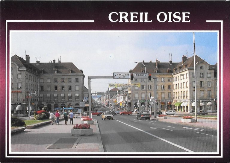 Creil (Oise). Le Pont. Non viaggiata