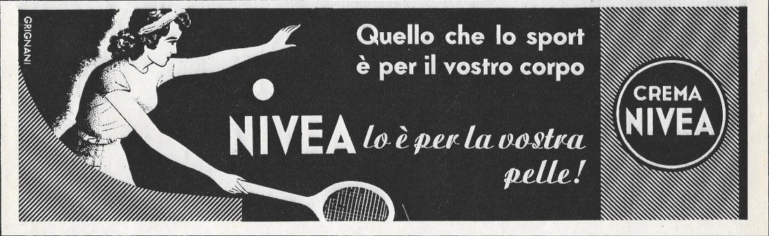 Crema Nivea - Advertising 1939 | Immagine principale