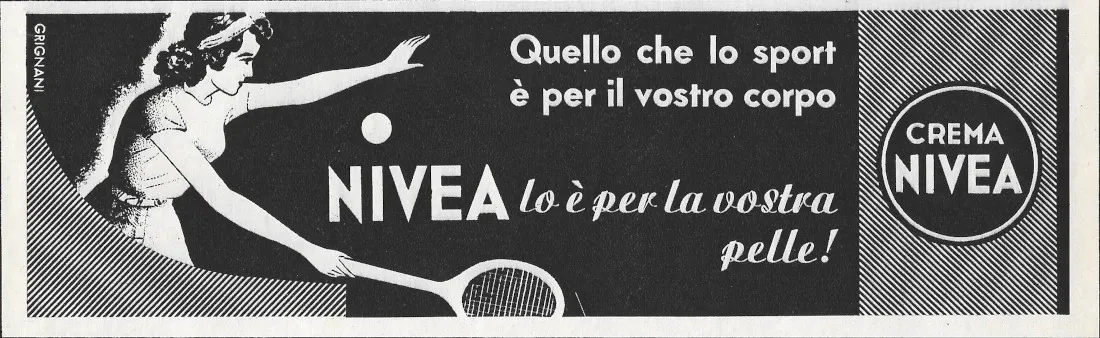 Crema Nivea - Advertising 1939 | Immagine principale