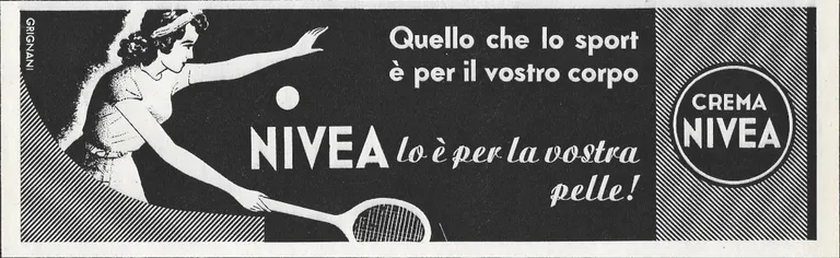 Crema Nivea - Advertising 1939