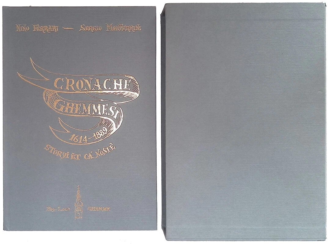 Cronache Ghemmesi 1614 1889 - Libro Monferrini e Ferrari Storyi …