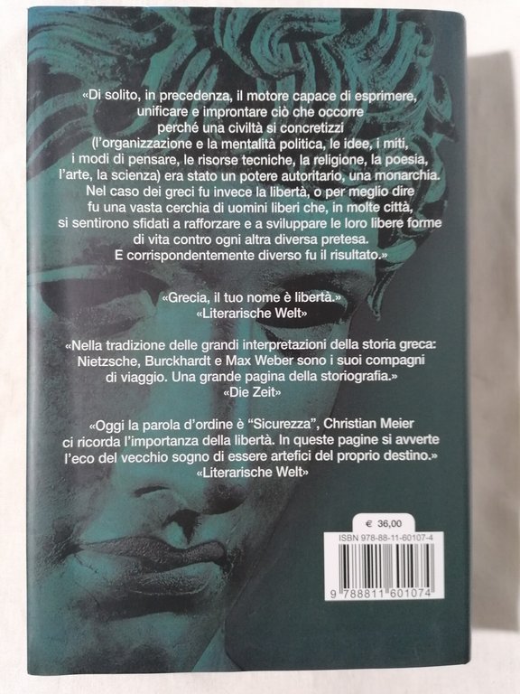 Cultura, Libertà e Democrazia - Christian Meier Libro Antica Grecia …