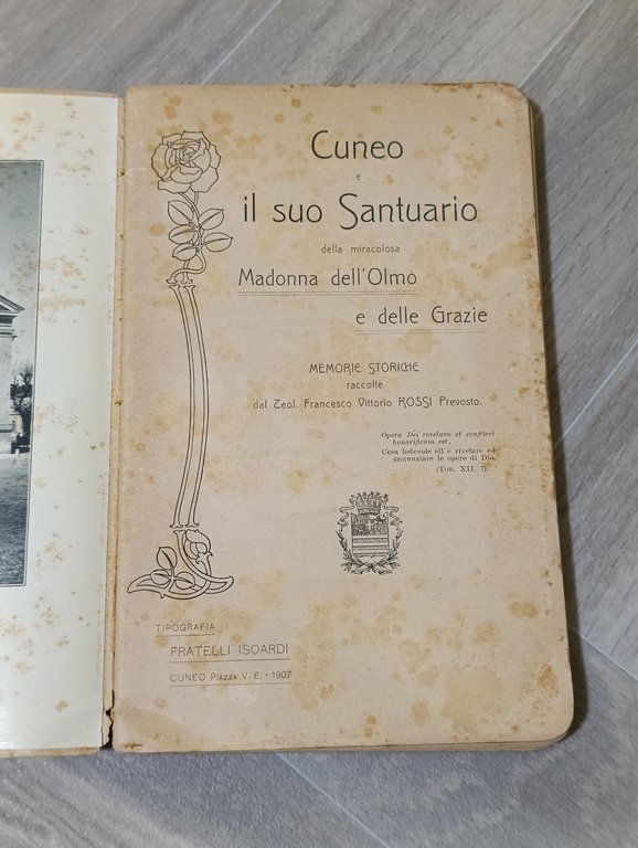 Cuneo e il suo santuario della miracolosa Madonna dell'Olmo e …