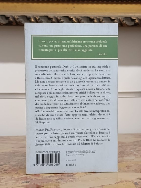 Dafni e Cloe. Testo greco a fronte | Immagine Gallery 3