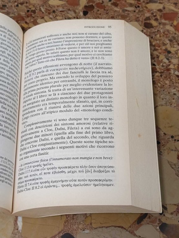 Dafni e Cloe. Testo greco a fronte | Immagine Gallery 7