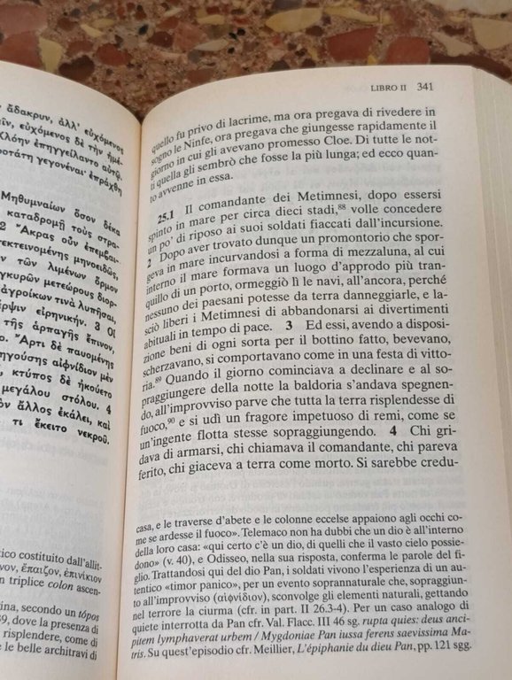 Dafni e Cloe. Testo greco a fronte | Immagine Gallery 9