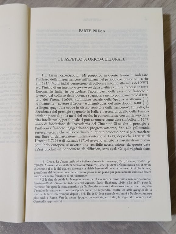Dalla provincia all'Europa : l'influsso del francese sull'italiano tra il …