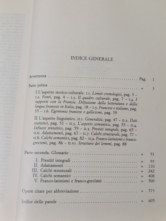Dalla provincia all'Europa : l'influsso del francese sull'italiano tra il …