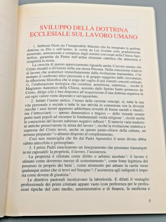 Dalla Rerum Novarum alla Laborem Exercens Testo integrale Enciclica Innocenti