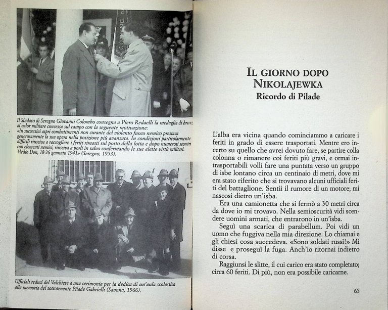 Dalla Steppa Russa al Duomo di Danzica Libro Redaelli Mursia …