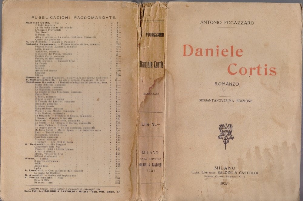 Daniele Cortis - Antonio Fogazzaro | Immagine principale