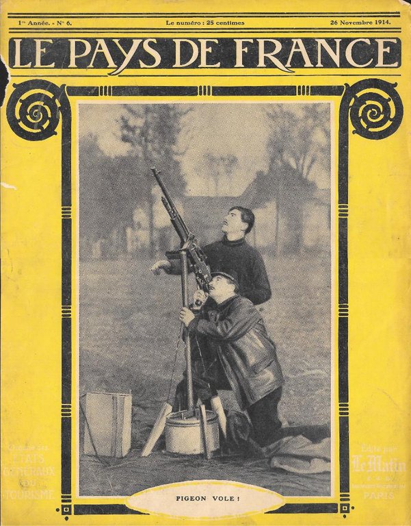 Dans la somme / Pigeon vole. Stampa 1914 | Immagine Gallery 2