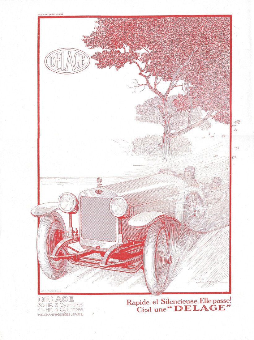 Delage (Marechal) - Advertising 1924 | Immagine principale
